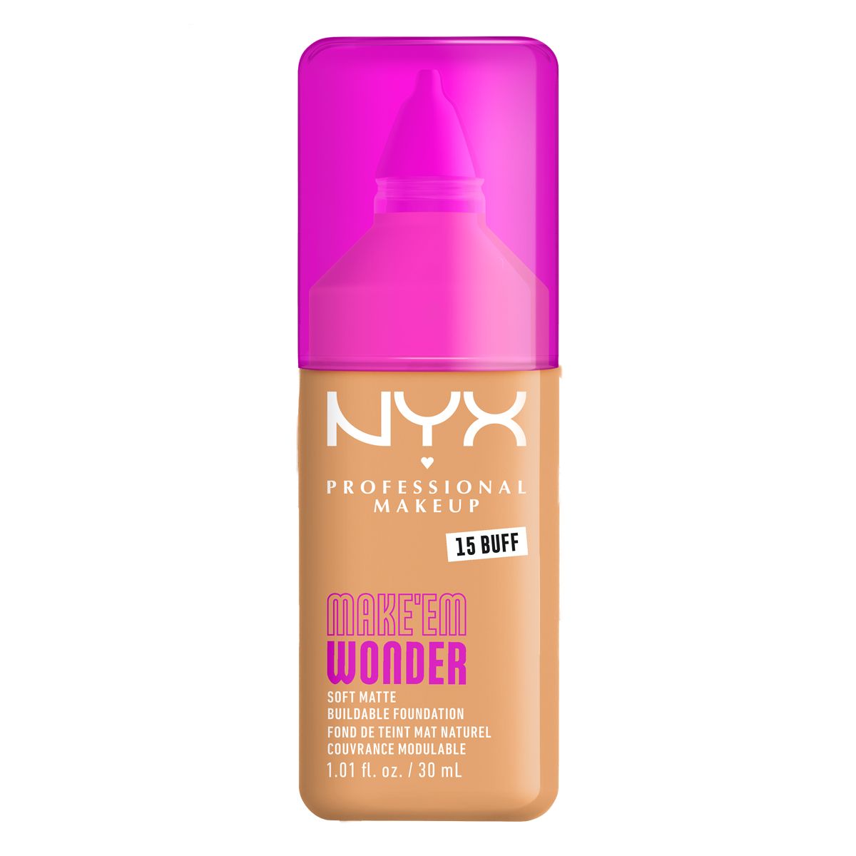 BASE DE MAQUILLAJE MAKE ' EM WONDER FOUNDATION - NYX